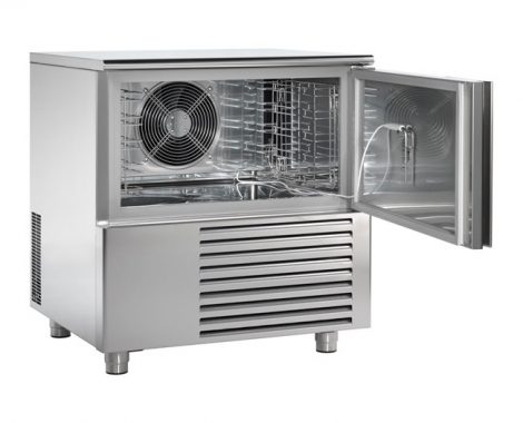 Sincold-Schnellkühler-Tischhohes-Gerät-geöffnet Sincold-Schnellkühler-Tischhohes-Gerät-geöffnet